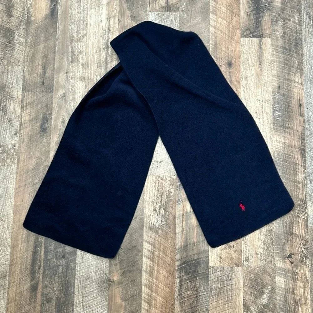 Vintage Ralph Lauren Winter Scarf Navy